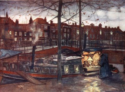 De cakeboot, 1904 door Nico Jungman